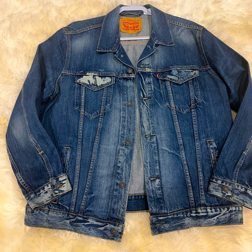 Levi's Denim Blue Jacket - XXL - New Without Tags